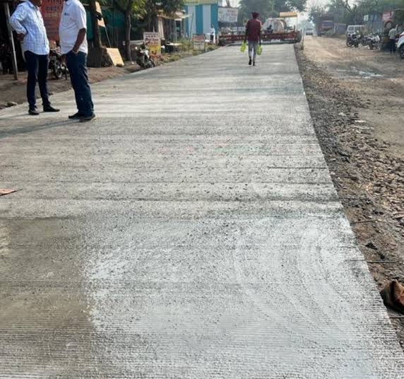 Construction of Rigid Pavement Road, Suka to Golani 4km
